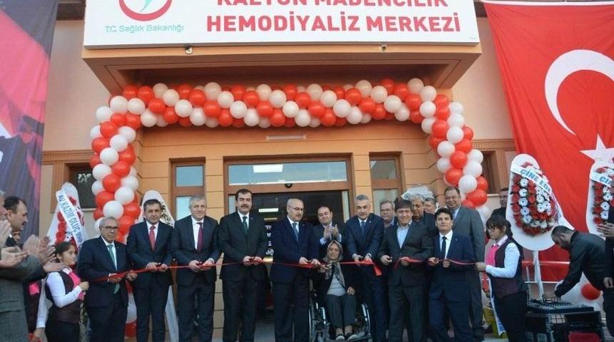 &Ccedil;ine Devlet Hastanesi Hemodiyaliz Merkezi T&ouml;renle A&ccedil;ıldı