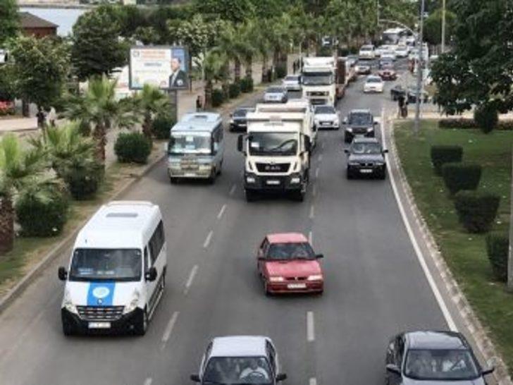 Fatsa’da Trafik Yoğunluğu