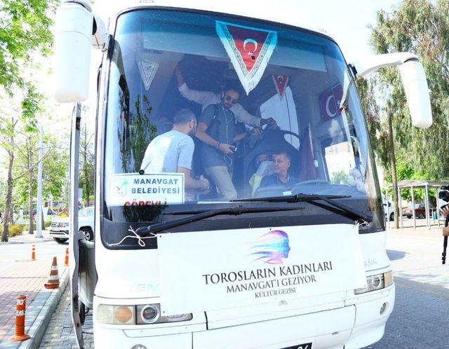 15 Günde Bin 12 Kadın Manavgat’ı Gezdi