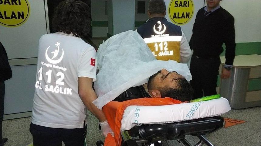 Samsun&rsquo;da Balkondan D&uuml;şen Iraklı Ağır Yaralandı