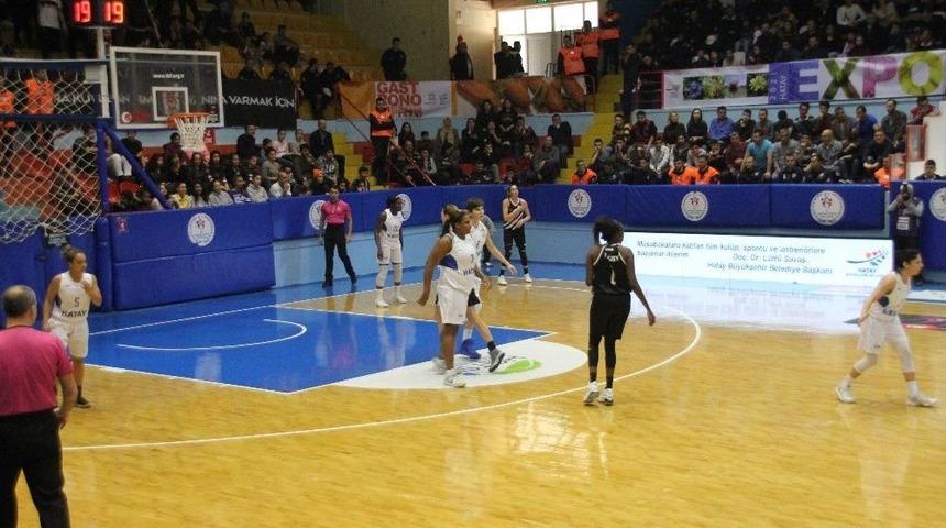 Bilyoner.com Kadınlar Basketbol S&uuml;per Ligi: Hatay Bşb: 74 - Beşiktaş: 71