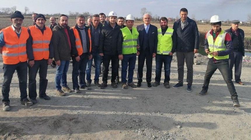 Bafra&rsquo;nın İkinci K&ouml;pr&uuml;s&uuml; De Bitti