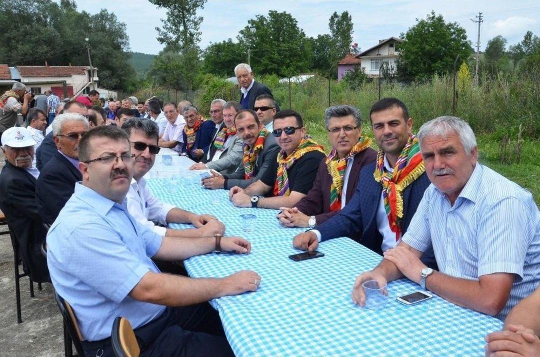 Başkan Bakıcı, Kurtk&ouml;yl&uuml;ler İle Bir Araya Geldi