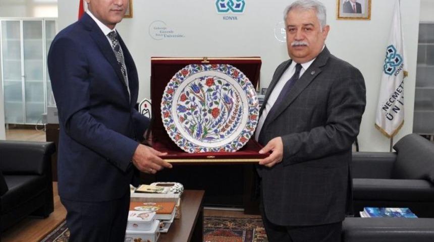 &Ouml;sym Başkanı Prof. Dr. Mahmut &Ouml;zer&rsquo;den Ne&uuml;&rsquo;ye Ziyaret