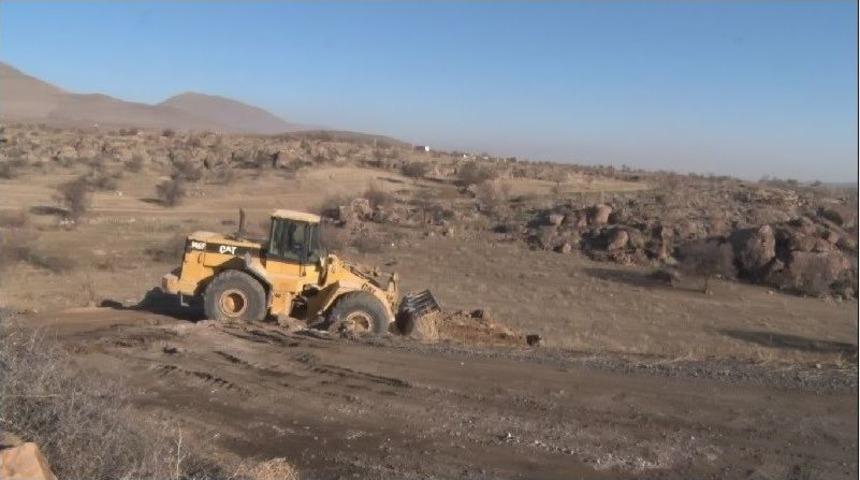 Başkan Karayol &Ccedil;evre Yolu &Ccedil;alışmalarını İnceledi