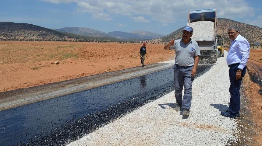 Serik Ve Korkuteli&rsquo;de Asfalt &Ccedil;alışması