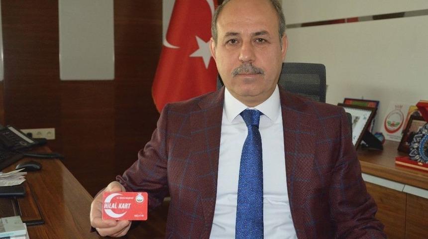 Oğuzeli Belediyesi&rsquo;nden &ldquo;hilal Kart&rdquo; Projesi