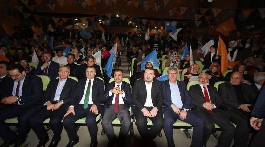 Bakan Ağbal: "umutları T&uuml;rkiye, Umutları Recep Tayyip Erdoğan"