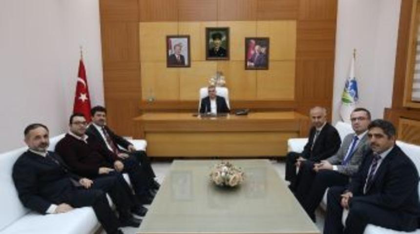 Başkan To&ccedil;oğlu Sagif Paydaşlarını Ağırladı