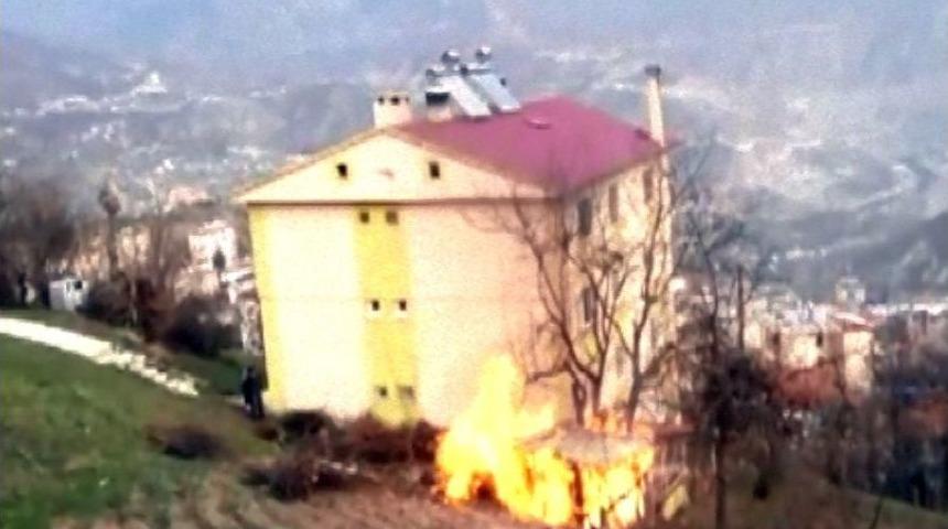 Artvin&rsquo;de Korkutan Yangın