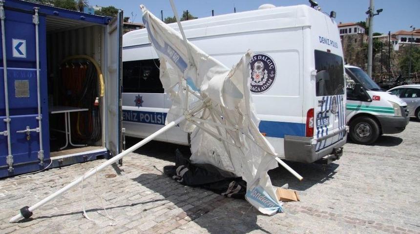 Antalya&rsquo;da Cesede Şemşiyeli Koruma