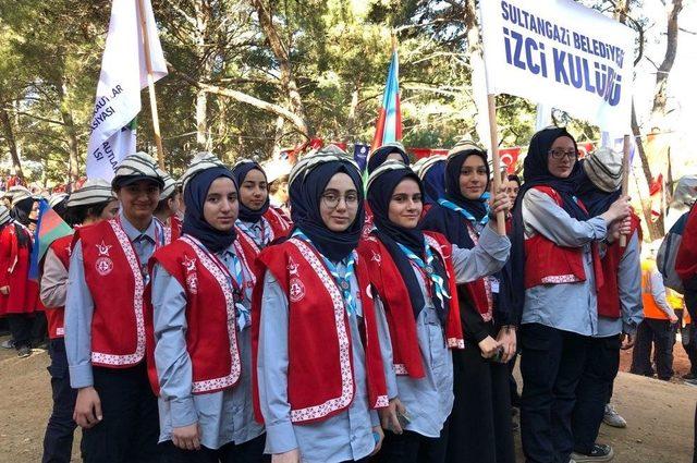 Sultangazi’nin İzcileri Çanakkale Milli Bilinç Kampı’nda