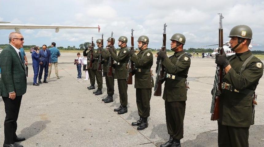Cumhurbaşkanı Erdoğan, Samsun&rsquo;da