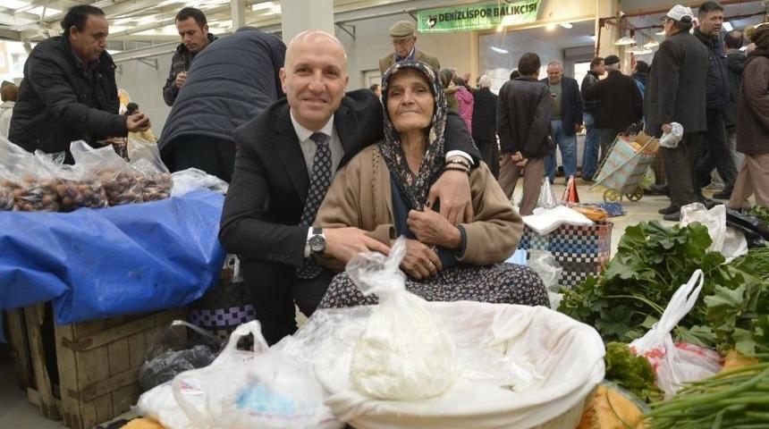 Sarayk&ouml;y&rsquo;de Kapalı Pazar Yeri Kuruldu