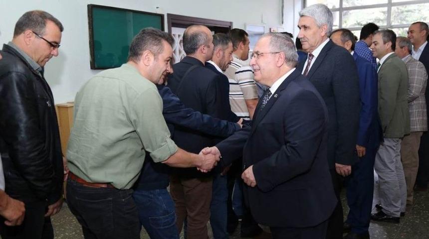 Vali Nayir Ve Başkan Yılmaz, İl Özel İdaresi Personeliyle Bayramlaştı