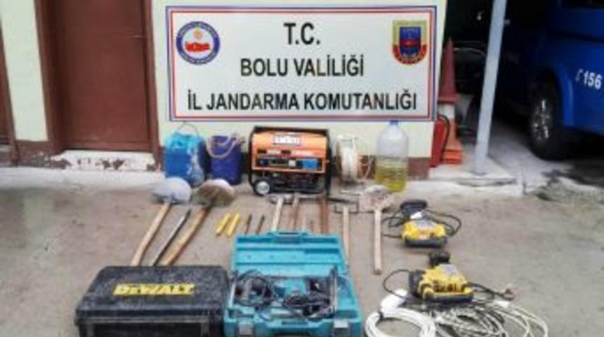 Bolu’da, Kaçak Kazı Operasyonu: 6 Gözaltı