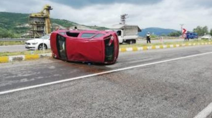 Kontrolden &Ccedil;ıkan Ara&ccedil; Kazaya Neden Oldu