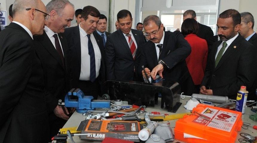 Başbakan Yardımcısı Şimşek Ve Bakan &Ouml;zl&uuml;&rsquo;den Gso-mem&rsquo;e Ziyaret