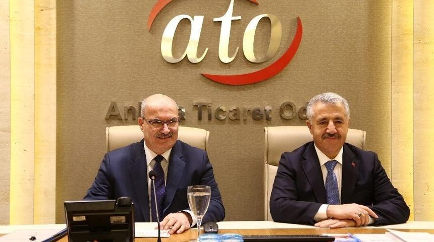 Bakan Arslan&rsquo;dan Ato&rsquo;ya Ziyaret