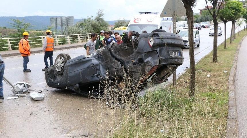 Karab&uuml;k&rsquo;te Meydana Gelen Kazalarda 2 Kişi Yaralandı