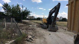 Eski Tut Caddesinde Freze Çalışması Yapıldı