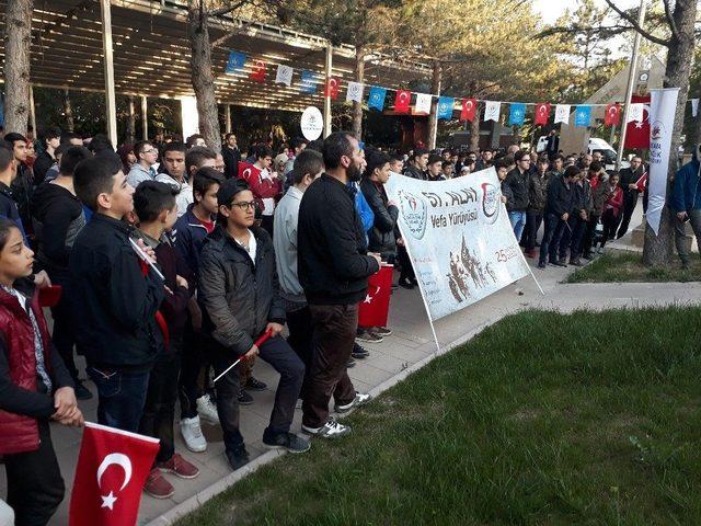 Ankara’da Minikler Çanakkale Şehitleri İçin Yürüdü