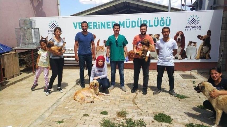 Adıyaman&rsquo;daki Hayvan Severlerden &Ouml;rnek Davranış