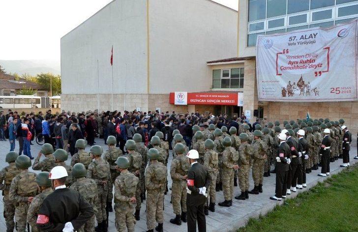 Erzincan’da 57’nci Alay Vefa Yürüyüşü Yapıldı G4