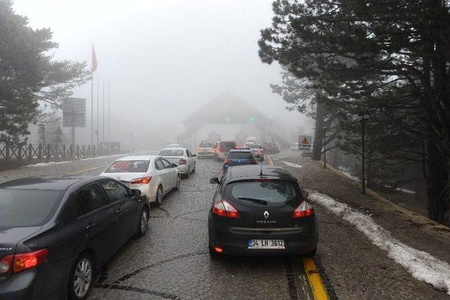 Uludağ’da Yılbaşı Yoğunluğu