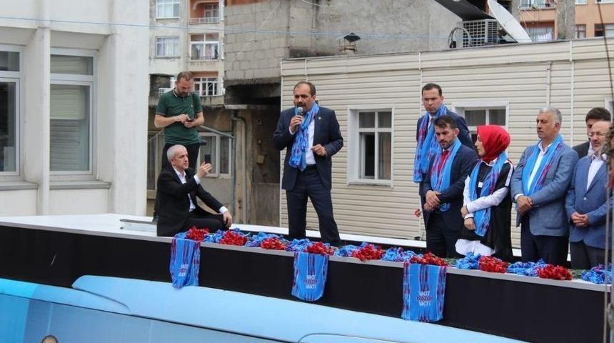 Vakfıkebir Ak Parti Millletvekili Adaylarını Bağrına Bastı