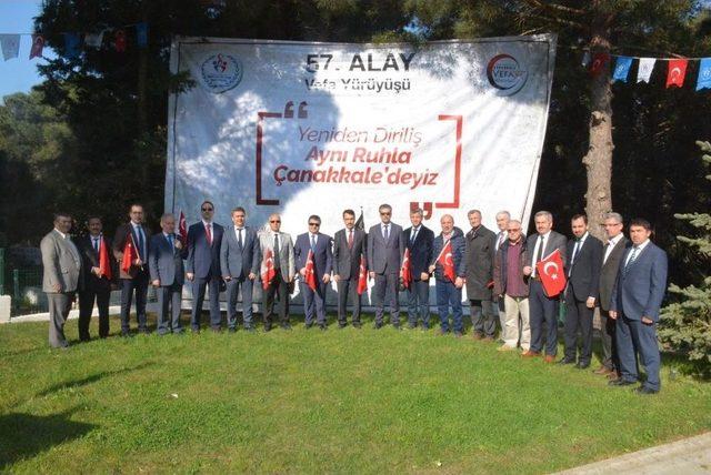 Öğrencilerden Şehitlere Vefa Yürüyüşü 3