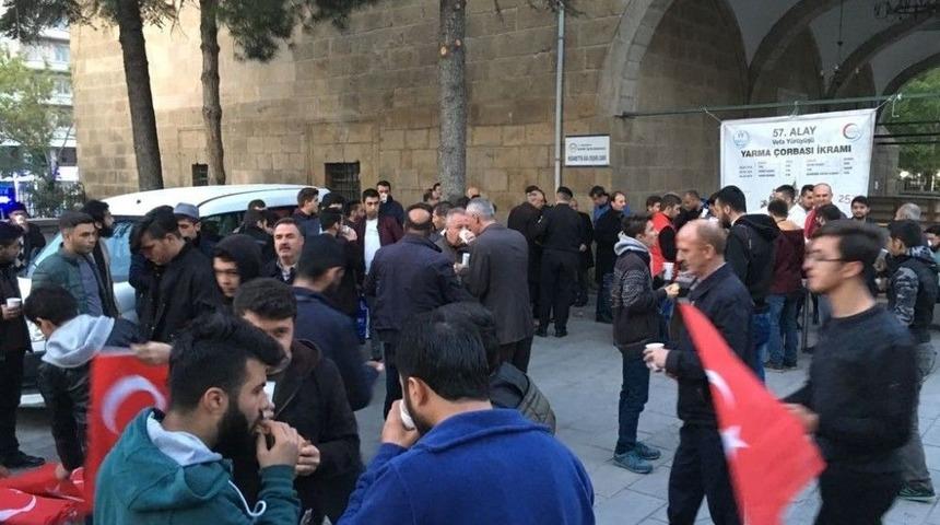 Niğde&rsquo;de 57. Alay Vefa Y&uuml;r&uuml;y&uuml;ş&uuml; D&uuml;zenlendi