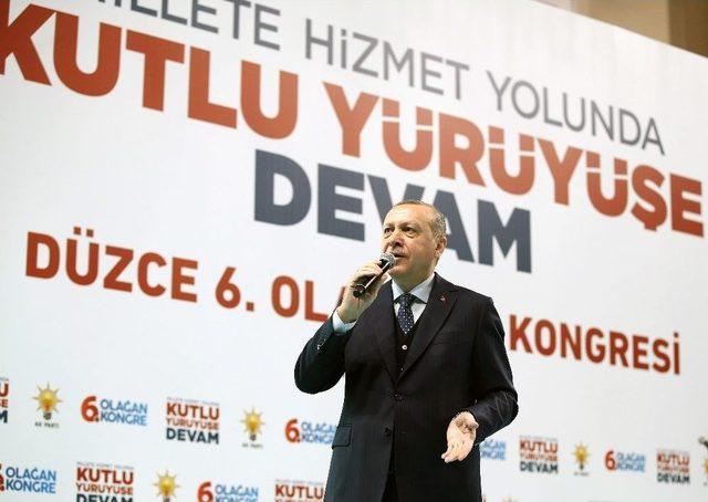 Cumhurbaşkanı Erdoğan: 