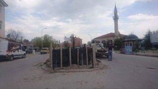 Aslanapa’da Saat Kulesi İnşatına Başlandı