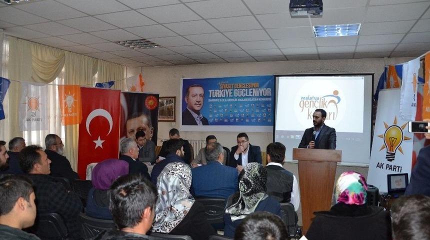 Ak Parti Darende Gen&ccedil;lik Kolları Başkanlığında Kongre Heyecanı