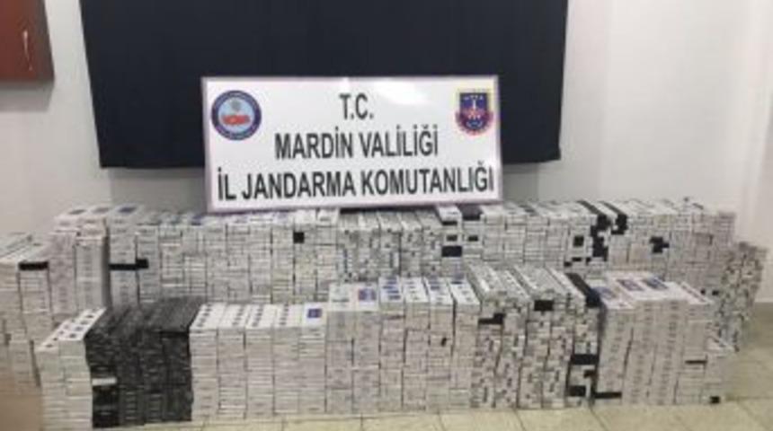 Mardin&rsquo;de 8 Bin 790 Paket Ka&ccedil;ak Sigara Ele Ge&ccedil;irildi