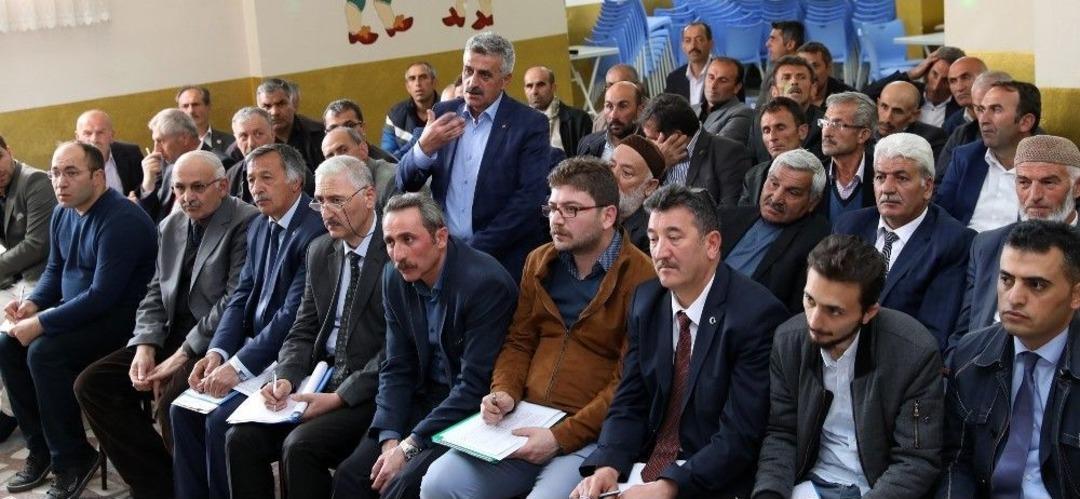 Başkan Sekmen Tortum Ve Uzundere&rsquo;de Muhtarlarla Buluştu