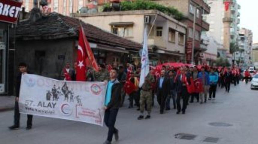 Osmaniye&rsquo;de 57. Alay Anma Vefa Y&uuml;r&uuml;y&uuml;ş&uuml;
