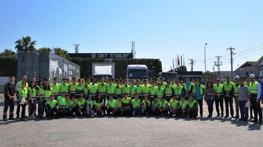 Mimar Sinan Mesleki Ve Teknik Anadolu Lisesi, Okt Trailer Fabrikasını Gezdi