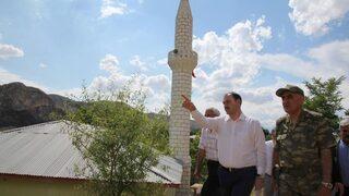 Vali Kaldırım, Keban’da İncelemelerde Bulundu