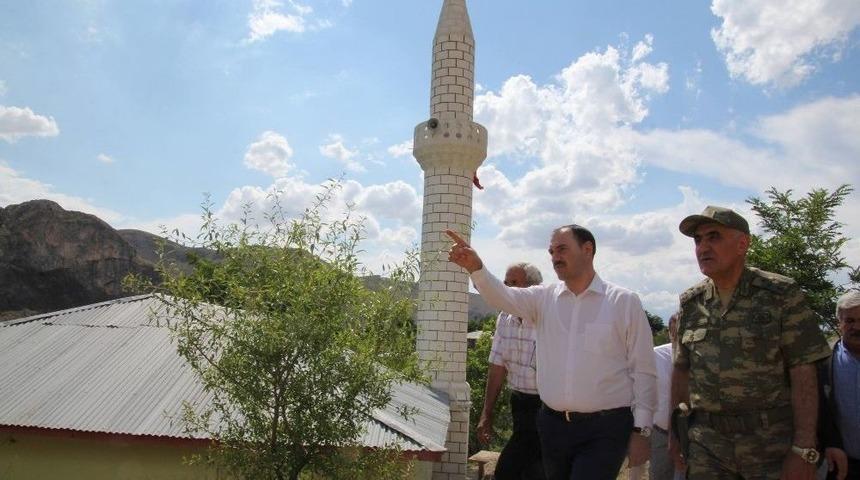 Vali Kaldırım, Keban’da İncelemelerde Bulundu