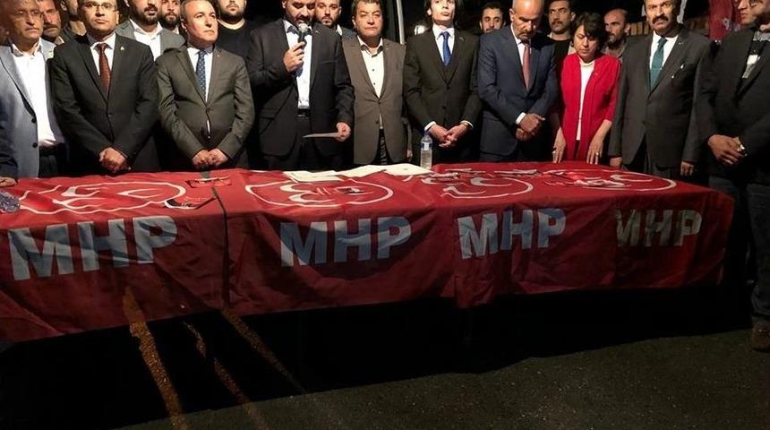 Yeşiltepeliler’den Mhp’ye Tam Destek