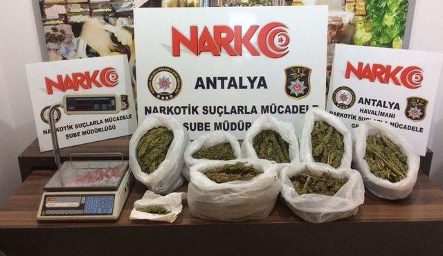 Antalya’da 4 Ayrı Uyuşturucu Operasyonuna 10 Tutuklama
