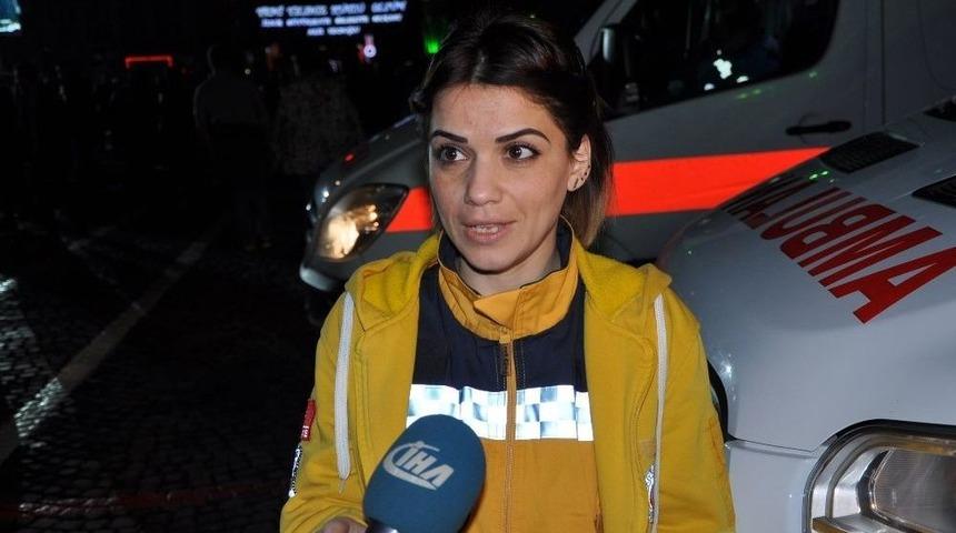 112 Ekipleri Yeni Yılı G&ouml;revleri Başında Karşılıyor