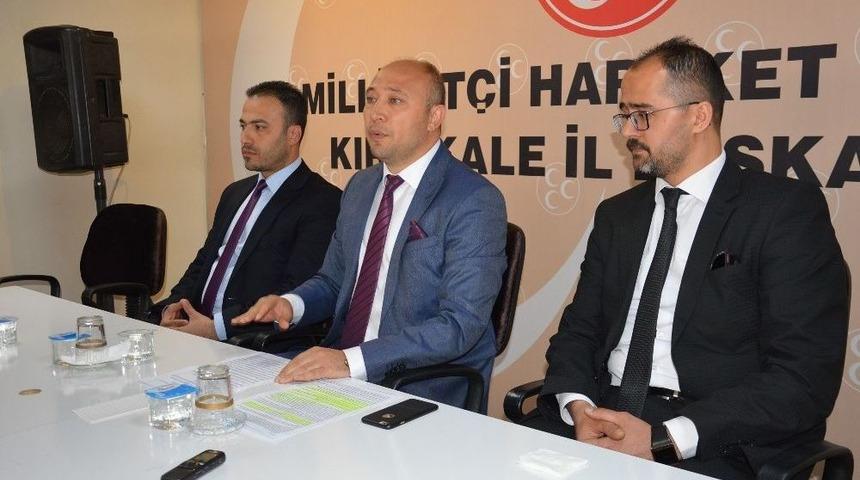 Mhp İl Başkanı Baloğlu: &ldquo;erken Se&ccedil;im Manip&uuml;lasyonlara Yanıttır&rdquo;
