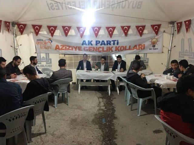 Ak Aziziye Gençleri Yağmur Çamur Dinlemiyor