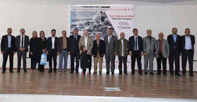 Şehr-i Tuşba’da, ‘şiir Şöleni Yarışması’ Ödül Töreni