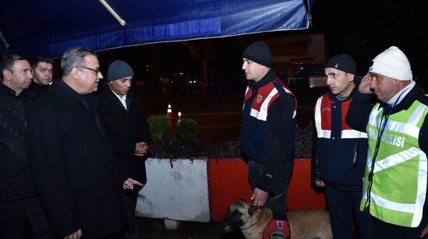 Vali Su, Uygulama Noktalarını Denetledi