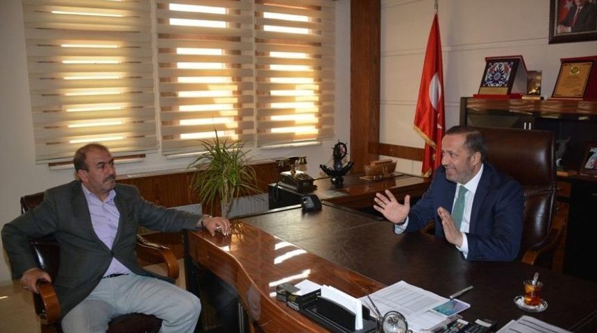 Erzurumlular Derneğinden, Başkan Toltar&rsquo;a Ziyaret