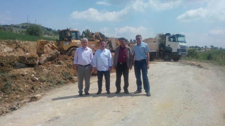 Simav&rsquo;da K&ouml;y Yolu Yapımı